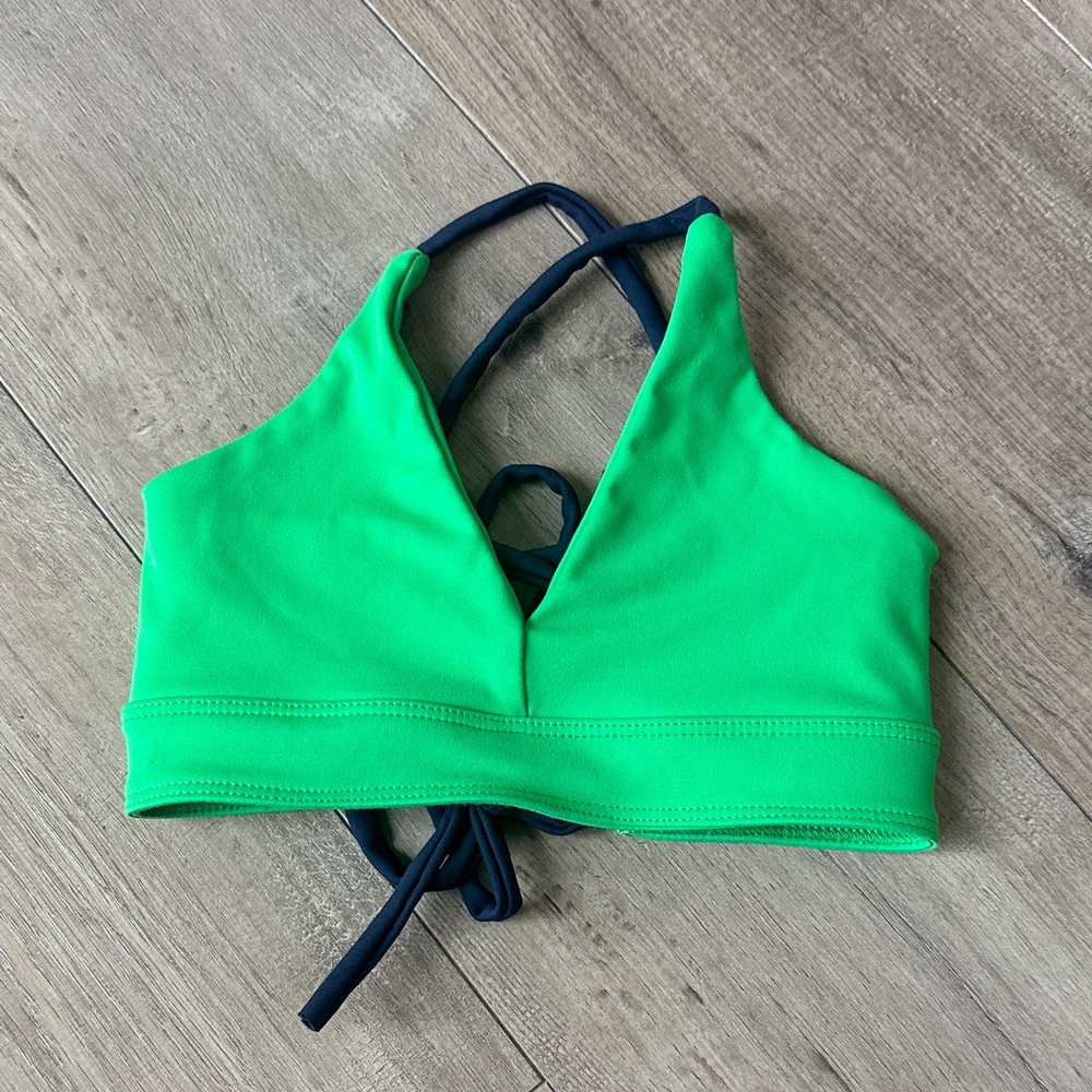Five the Label Green halter dance top YL